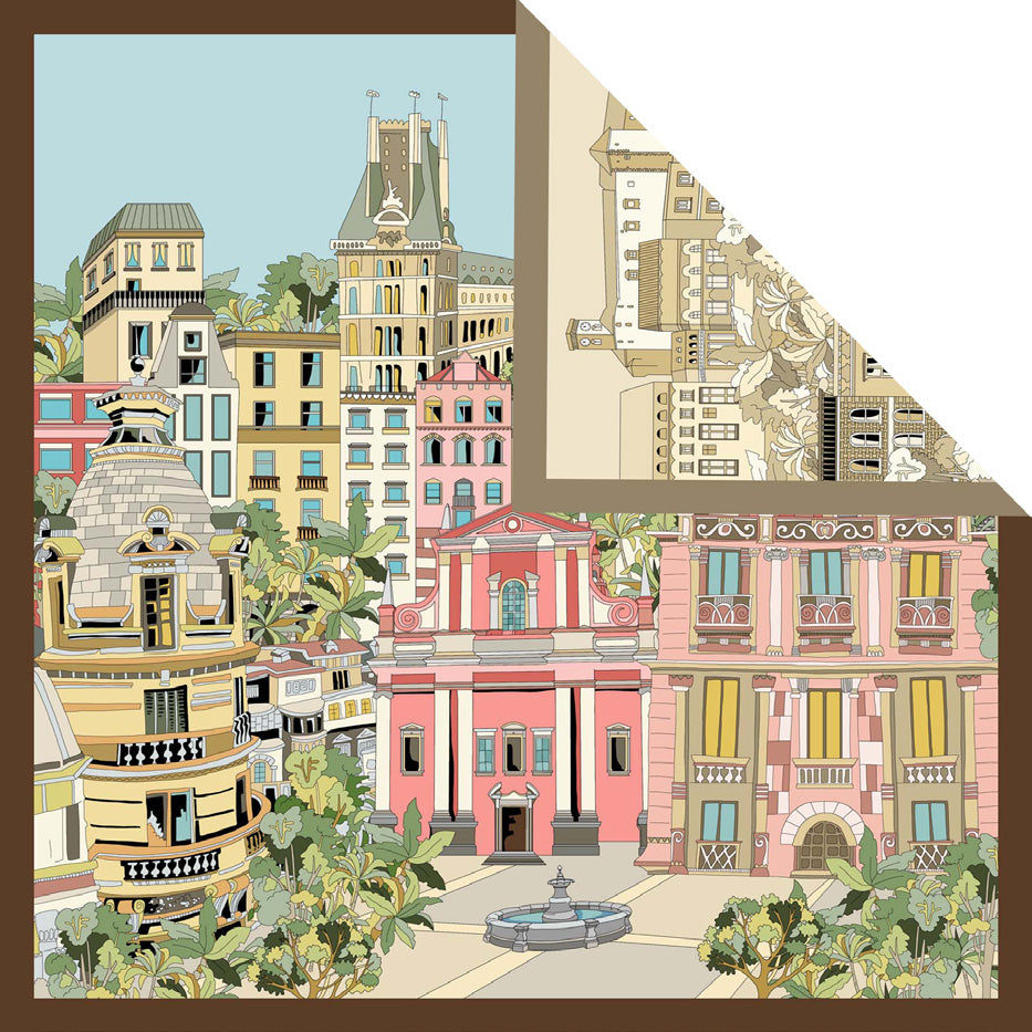 Verwöhnen Sie Ihre Sinne mit der luxuriösen Leichtigkeit italienischer Seide. Das AMIO Firenze Tuch wird aus feinstem Seidentwill gefertigt – einer edlen Gewebeart, die durch ihren dezenten Glanz und ihre geschmeidige Struktur besticht.
Mit kunstvoller, doppelseitiger Bedruckung präsentiert dieses Tuch zwei perfekt harmonierende Designs – für vielseitige Stylingmöglichkeiten und einen Hauch italienischer Raffinesse bei jedem Look.