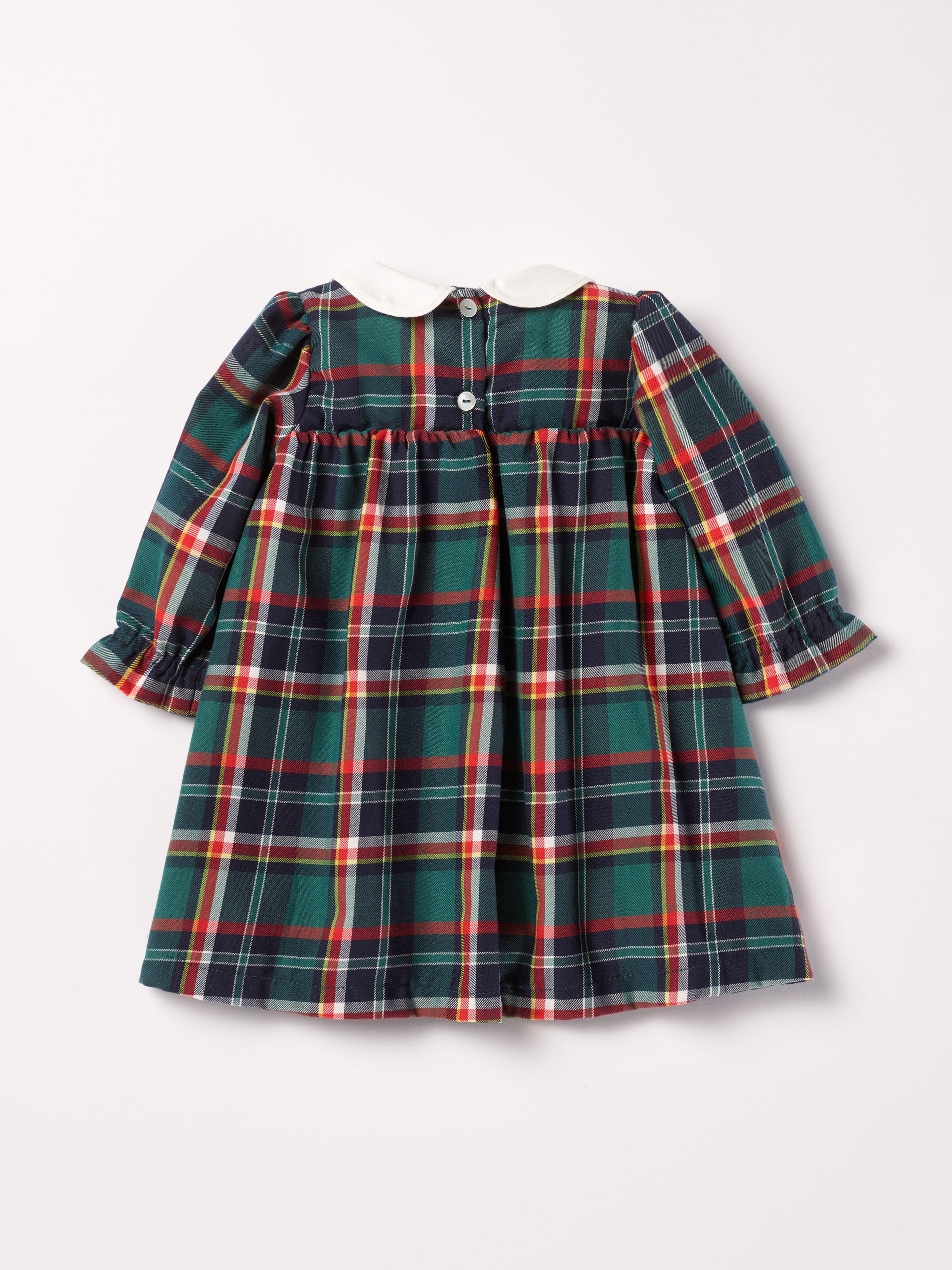 Dieses klassische Tartan-Kleid ist ein eleganter Blickfang für Weihnachten und festliche Anlässe. Der weiche Baumwollstoff liegt angenehm auf der Haut und das Unterkleid sorgt für ein geschmeidiges Tragegefühl. Das klassische Design verleiht jedem Auftritt eine festliche Note und bringt stilvollen Glanz in die Weihnachtszeit.

Höchste Qualität, bestes Preis-Leistungs-Verhältnis MADE IN ITALY.