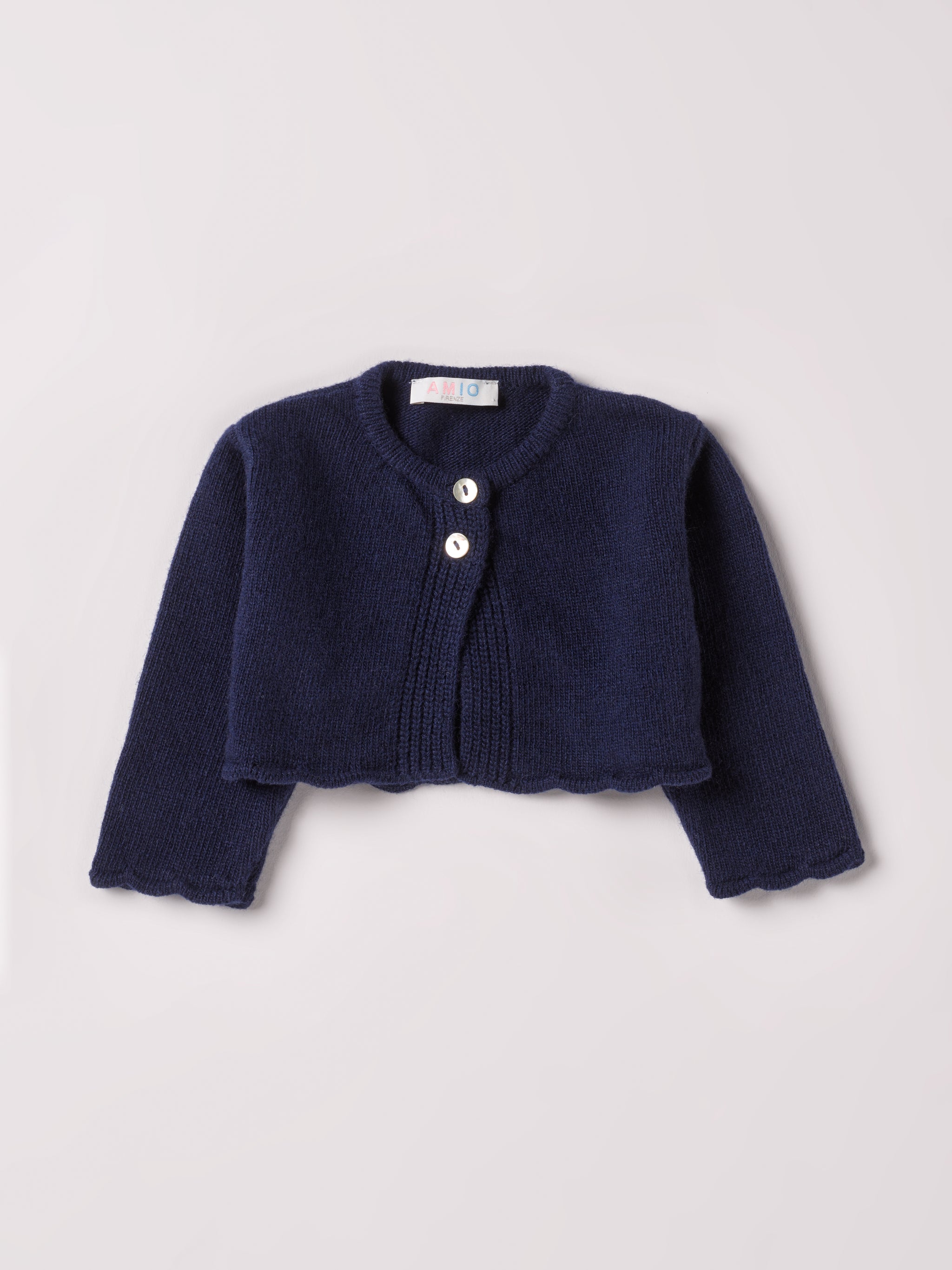 Merino Baby Girl Bolero AMIO Firenze