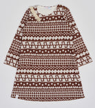 Dieses modische Kleid ist ein eleganter Blickfang im Alltag. Der weiche und wärmespendende Flanell-Baumwollstoff liegt besonders angenehm auf der Haut und sorgt für ein geschmeidiges Tragegefühl. Das moderne Design verleiht jedem Auftritt eine stilvolle Note.

Höchste Qualität, bestes Preis-Leistungs-Verhältnis MADE IN ITALY.